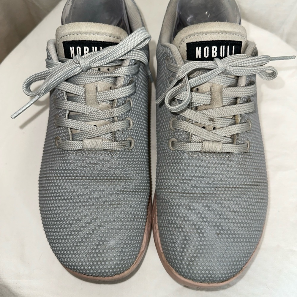 NOBULL Superfabric Trainer Low Cross Training Shoes Womens Size 8 Gray - Picture 5 of 9